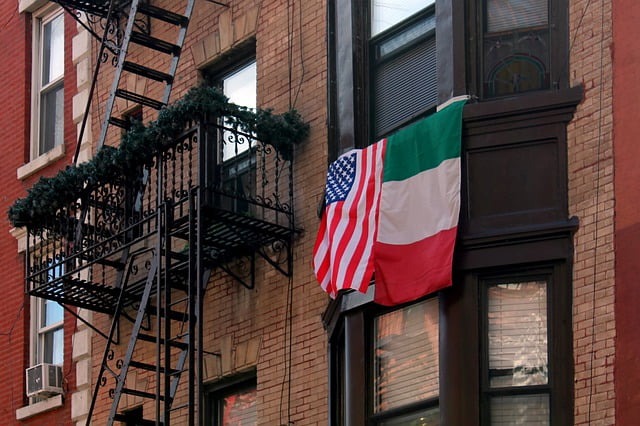 Little Italy: de Amerikaanse pizza New York vindt zijn oorsprong in Napels, Italië